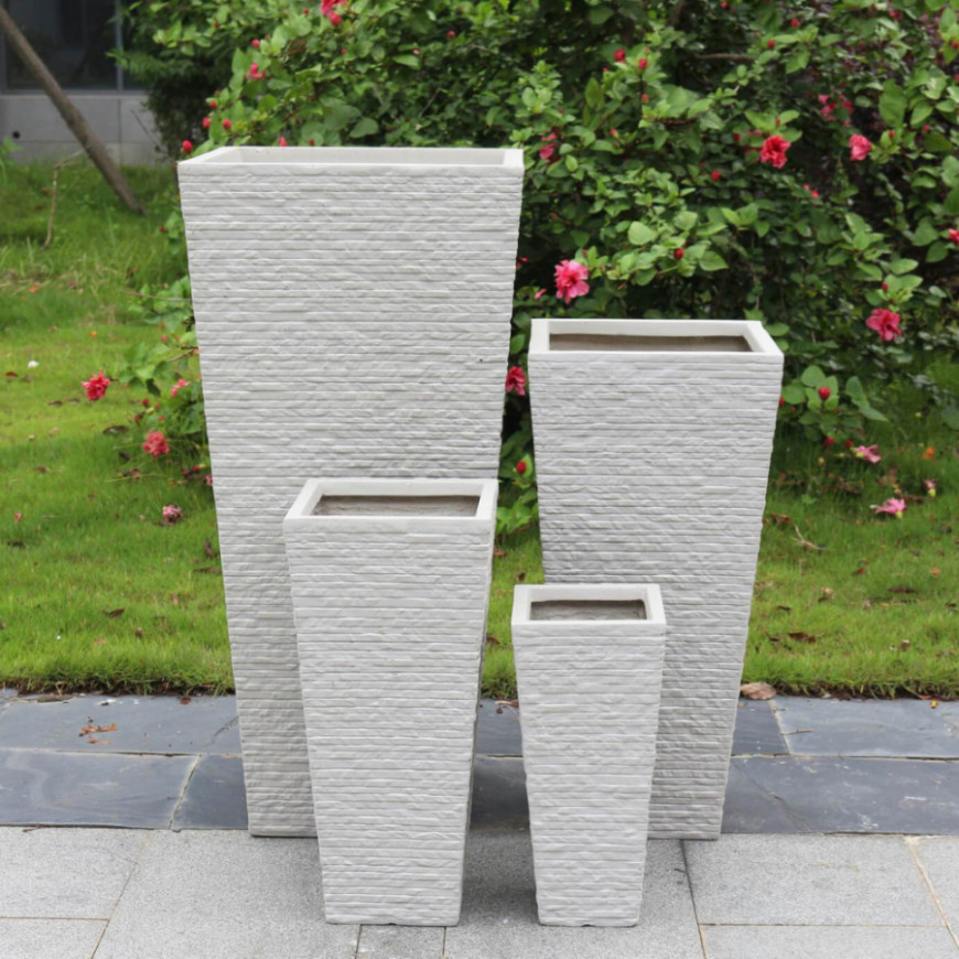 Set di Vasi da Esterno GIGLIO Arredamento Giardino di Qualità