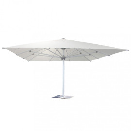 Parasol d'extérieur Giove P/C 5x5 blanc - Magazzini Cosma