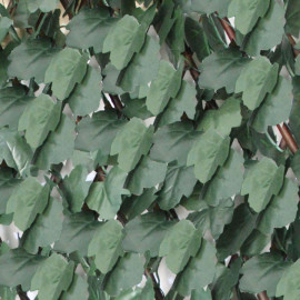 Künstliche Ahorn-Heckenrolle für Zaun und Privatsphäre.