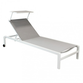 MADISON aluminum reclining sun lounger
