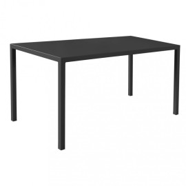 Mesa de jardín autonivelante 80 x 120 x 76 antracita - Magazzini Cosma