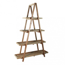 Bücherregal Callie MO806838 4 Regalböden aus recyceltem Kiefernholz