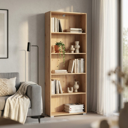 Libreria Tomar 5 rovere chiaro