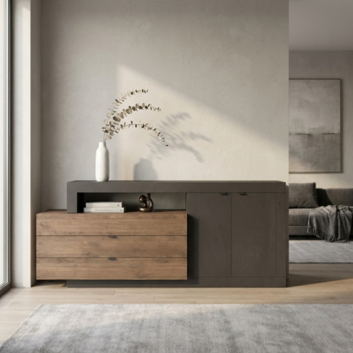 Credenza porta tv 2 ante e 2 cassetti ACHILLE da 199cm