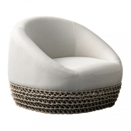 Sillón Lafayette de Exterior WI806937 – Aluminio & Cuerda