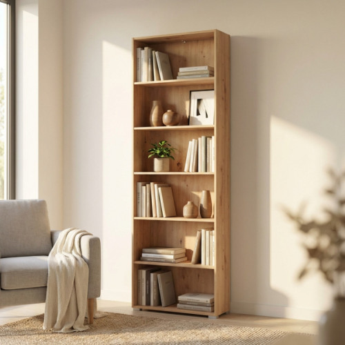 Libreria TOMAR 6 rovere chiaro