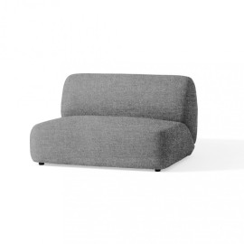 Canapé central de jardin Vancouver 2 P avec coussins - Magazzini Cosma