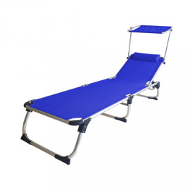Folding garden sun lounger KAMP BLU