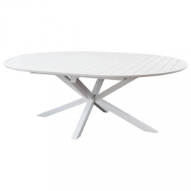 Tavolo Rotondo da giardino Camelot allungabile 150/200 x 150 - Magazzini Cosma