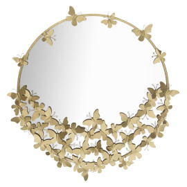 Butterfly Round Mirror NEW CM Ø 91X3X94 Mauro Ferretti