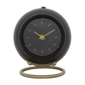 Orologi OROLOGIO DA TAVOLO BALL NERO CM 16X13X19 Mauro Ferretti