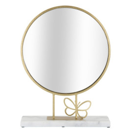 Butterfly freestanding mirror 30x9x39.5 cm Mauro Ferretti
