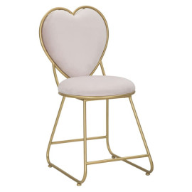 Silla de salón SILLA HEART CM 37X47X80 Mauro Ferretti