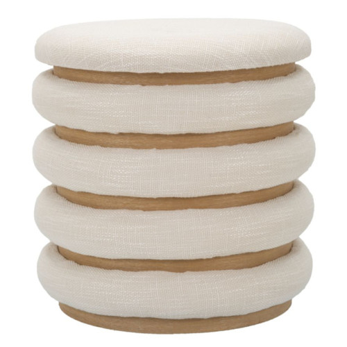 Sgabelli Bassi PUFF DAMASCO LINE CM Ø 40X42 Mauro Ferretti