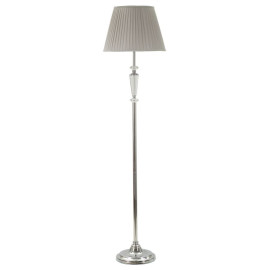 Elegant metal floor lamp SILVERY cm Ø 164X40 by Mauro Ferretti