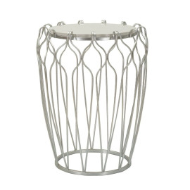 Table basse moderne TABLE D'APPOINT HOOK CM Ø 47,5X61,5 Mauro Ferretti