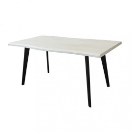 Mesa fija DALBERT con tablero efecto madera 160 X 90