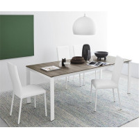 Metal upholstered chair Connubia by Calligaris Garda