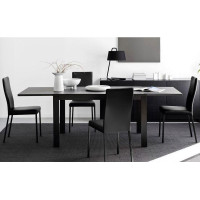 Metal upholstered chair Connubia by Calligaris Garda