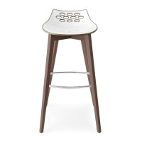 High stool with plastic seat Connubia by Calligaris Jam W