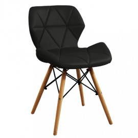 Chaise ANNAPOLIS avec structure en métal et assise rembourrée