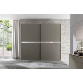 Armoire 2 portes coulissantes avec bande frontale Maxi Street