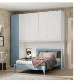 Armadio ponte con fianco a vista Volo Collection