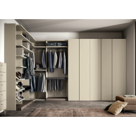 Corner wardrobe with terminal wardrobe M103