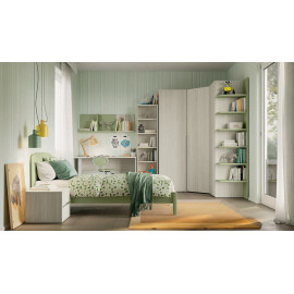 Cameretta con cabina armadio C306