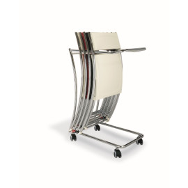 Carrello porta sedie pieghevoli Bontempi Casa Poket | ABITAREarreda.it