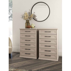 Cajonera clásica de 6 cajones Colombini Casa Woody.