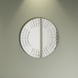 Classic round Sorapis wall mirror