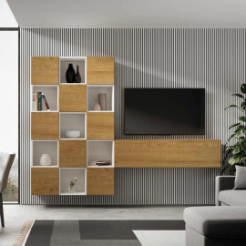 Isoka A101 composición de sala de estar suspendida Itamoby