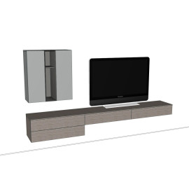 Composición suspendida Espacio P02 Pianca