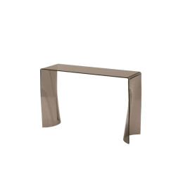 Consolle Lynx in vetro curvato Target Point