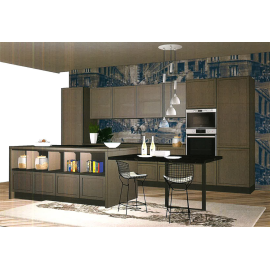 Modular kitchen with island and appliances Beyond