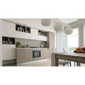Modular kitchen with retractable table Futura 03