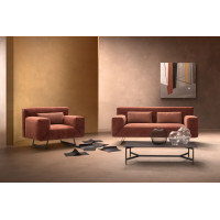 Sofa with rotating armrest Spin by Samoa
