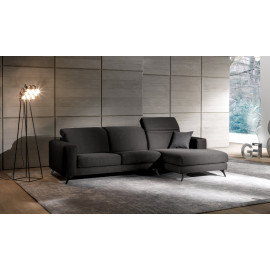 Sofa Derek mit verstellbarer Kopfstütze