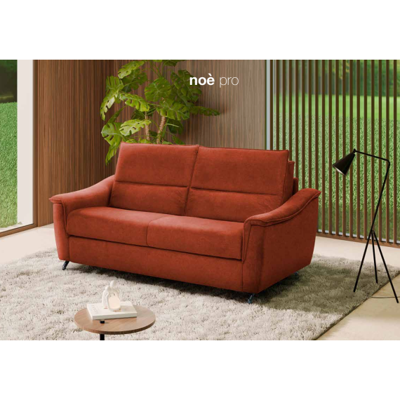2-seater sofa bed maxi Noè Promo Red Cube