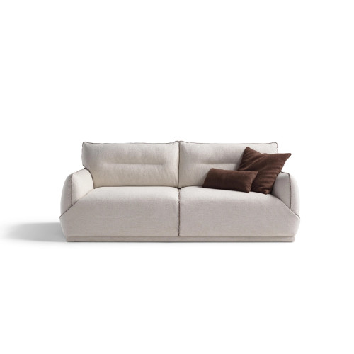 Divano letto con inserti in cuoio Noah Dienne Salotti