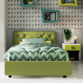 Galaxy upholstered one and a half bed Volo Collection