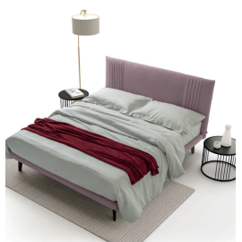 Letto matrimoniale con cuciture verticali Flores Rimar