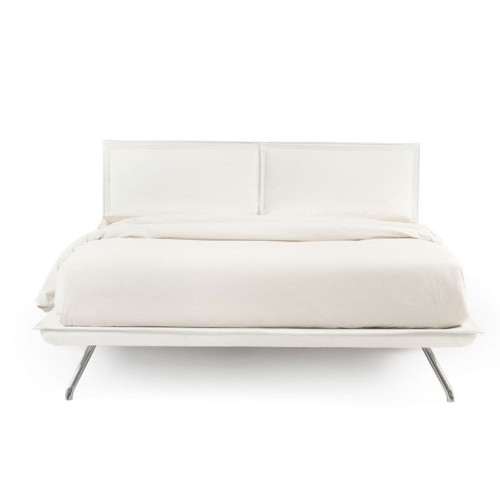 Letto matrimoniale imbottito con cuscini in memory foam Kenny H10 Noctis