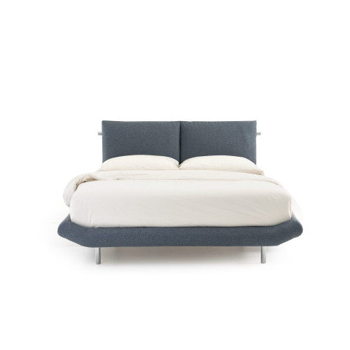Letto matrimoniale imbottito con cuscini reclinabili Noah Noctis