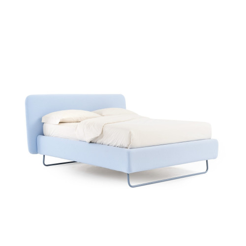Letto matrimoniale imbottito con piede a slitta Doxy Wide - Noctis