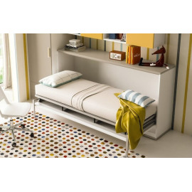 Letto singolo a scomparsa perfetto per piccoli spazi Space 