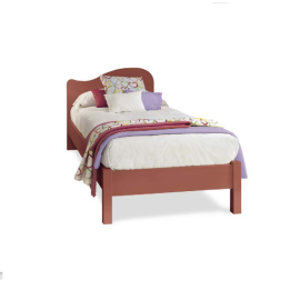 Cama individual de madera Colombini Casa Giano Dx