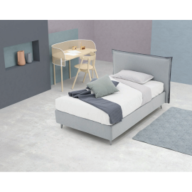 Single and a half bed upholstered in Java