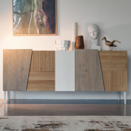 Buffet en bois massif Zero.16